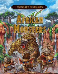 African Monsters - Legendary Bestiaries (PF2E Compatible)